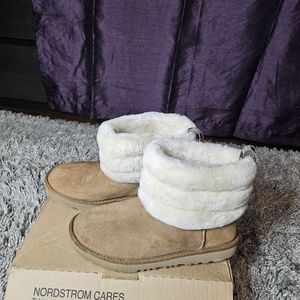 UGG chestnut fluff sz